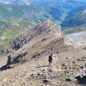 Abstieg Kleiner Kaserer im Bergsteigerdorf Schmirn | © TVB Wipptal | Thomas Senfter