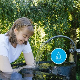 Kneipp - die Säule des Wassers | © TVB Wipptal | Victoria Hörtnagl