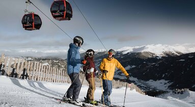 Skifahren in der Skiarena Bergeralm im Wipptal in Tirol | © TVB Wipptal |Johannes Bitter