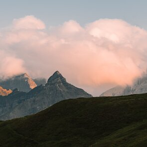 Blick vom Padasterjochhaus auf die Tribulaune | © TVB Wipptal | Johannes Bitter
