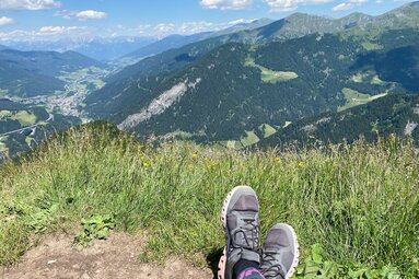 Ausblick vom Padauern Kogel bis zur Nordkette | © Daniela Achmüller