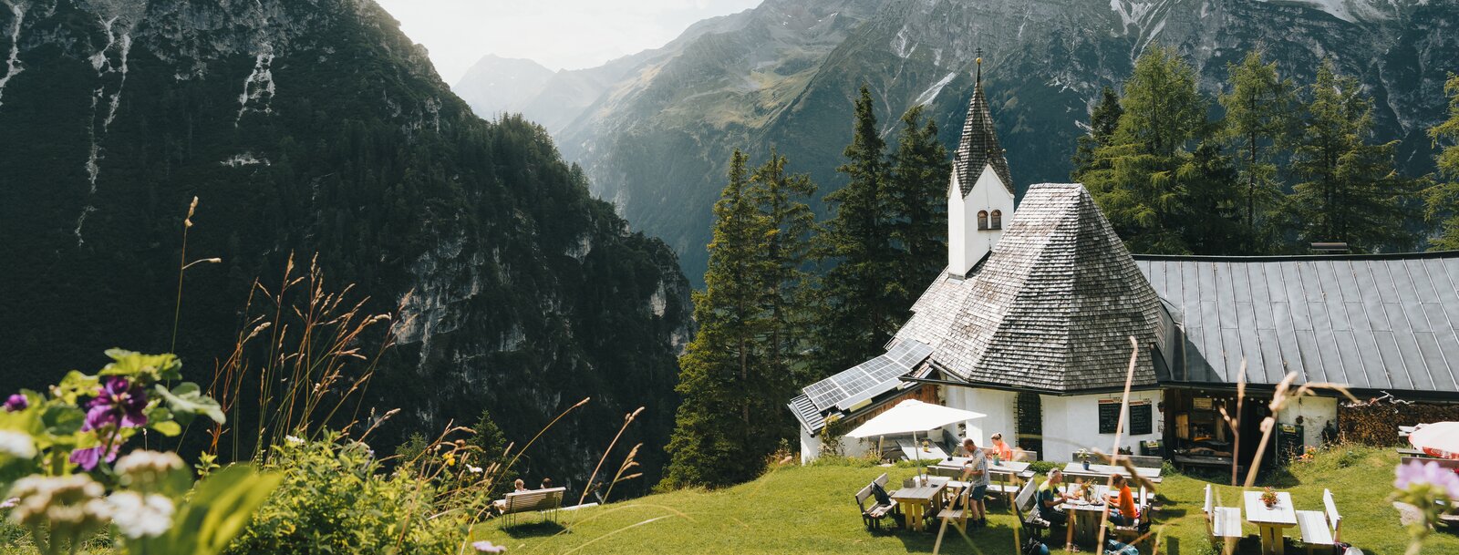 St. Magdalena mit Blick ins hintere Gschnitztal | © TVB Wipptal | Johannes Bitter