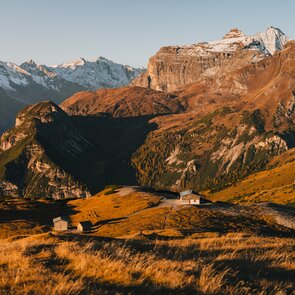 Herbstlicher Blick vom Blaser Richtung Kirchdachspitze | © TVB Wipptal / Johannes Bitter